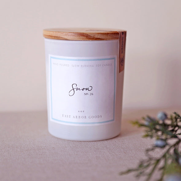 Snow Candle 6oz