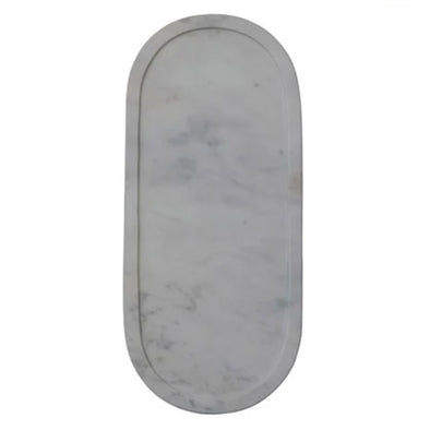 Oval Marble Tray