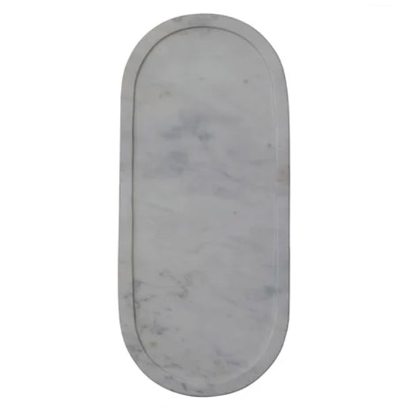 Oval Marble Tray