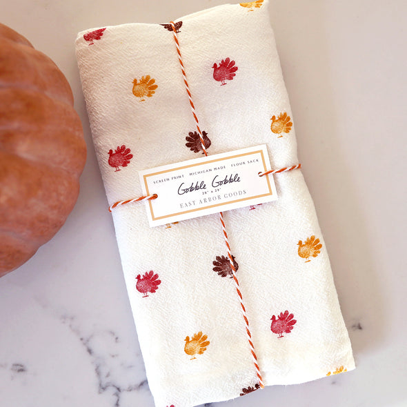 Gobble Gobble Kitchen Flour Sack Towel