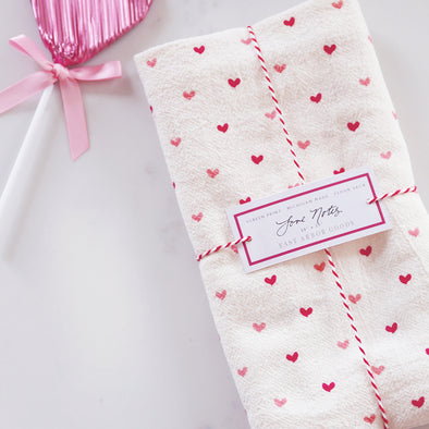 NEW! Love Notes Flour Sack Towel