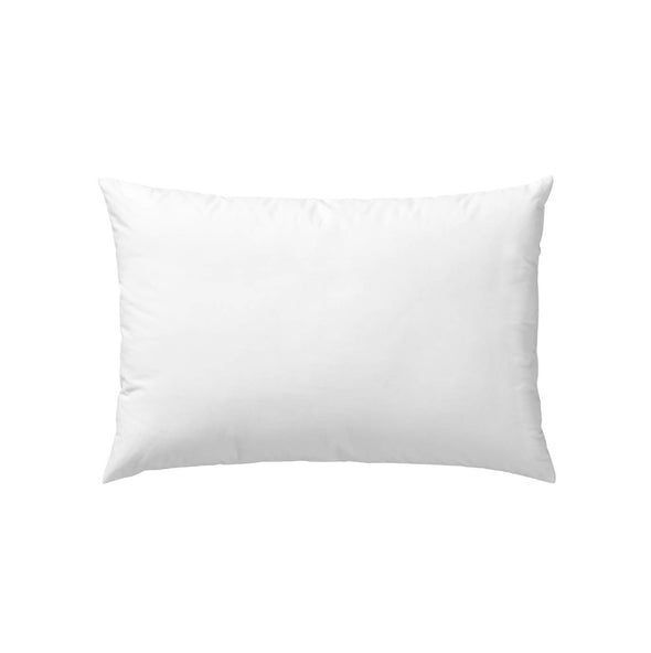 Faux Fawn & Linen Throw with Pillow Insert