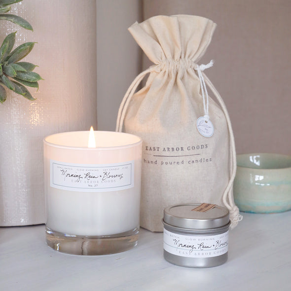 Morning Rain & Blossoms Candle 11oz