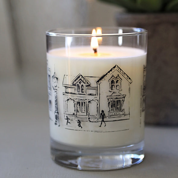 Northville Illustrated Candle