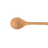 Close up of spoon showing the natural designs in the wood. 